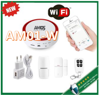 Bộ kit báo động không dây kết nối WIFI AMOS1-W