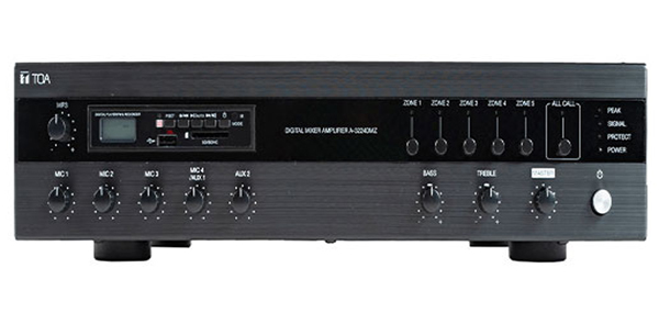 TOA A-3248DMZ-AS – Tăng âm số liền Mixer cùng MP3 và Zones