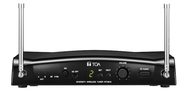 Bộ thu không dây UHF TOA WT-5810 F01ER