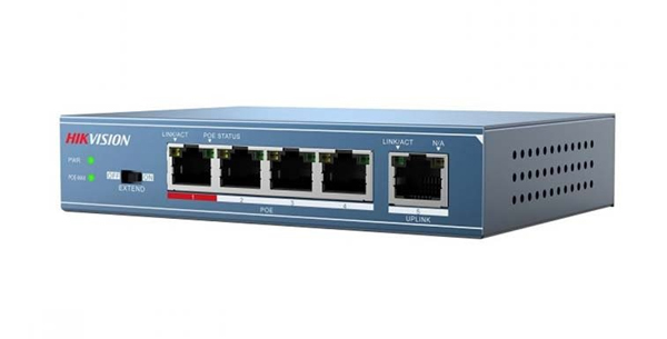 Switch POE 4 cổng 100M HIKVISION DS-3E0105P-E(B)