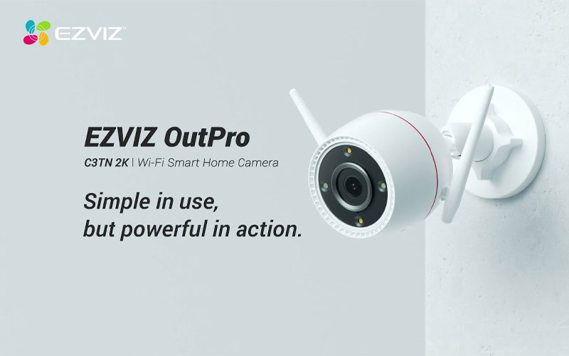 Camera ip wifi ngoài trời 3MP có màu ban đêm EZVIZ C3TN OutPro (CS-C3TN-A0-1H3WKFL)